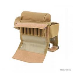 BUSC DE CROSSE DROITIER OU GAUCHER AVEC CARTOUCHIÈRE - COULEUR BEIGE - LIVRAISON GRATUITE !!