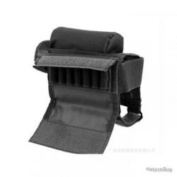 BUSC DE CROSSE GAUCHER OU DROITIER AVEC CARTOUCHIÈRE - NOIR TAN KAKI - LIVRAISON OFFERTE !!