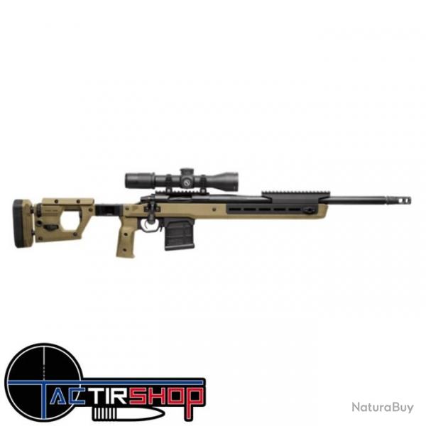 Chssis Magpul PRO Action courte FDE Fixe avec support Night Vision et Rail Arca intgral