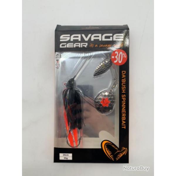 Leurre dur Savage gear spinner bait da'bush 24cm 55g