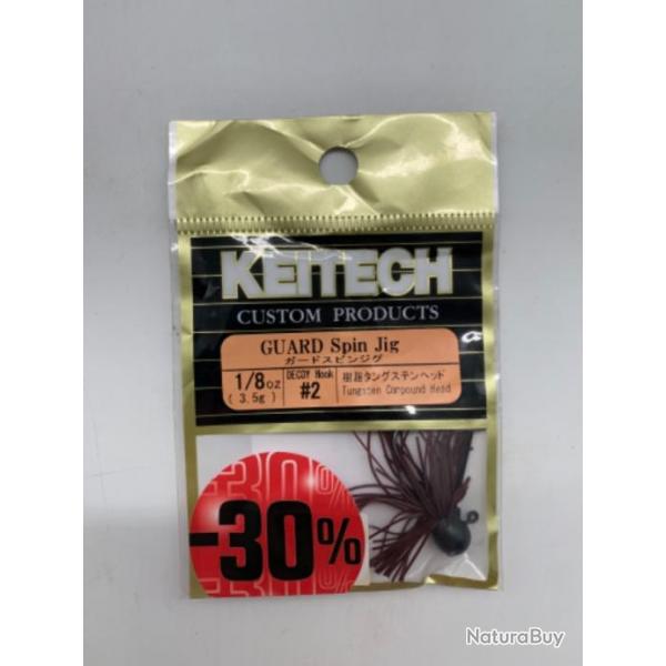 Leurre dur Keitech rubber jig guard spin jig 3,5g