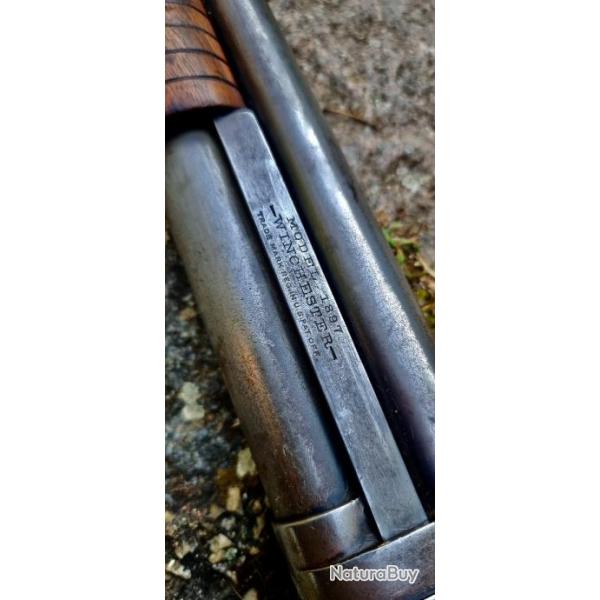 CARABINE A POMPE WINCHESTER 1897  TAKE DOWN CAL 12  fusil winchester shotgun mod 1897