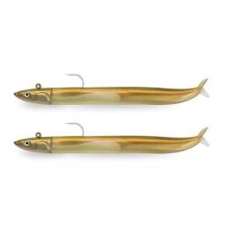 Combo Leurres Souples Fiiish Crazy Sand Eel 150 15cm 20g Gold