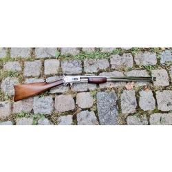 carabine de selle à pompe COLT LIGHTNING  MODELE 1883  CALIBRE 44 medium frame nickelée