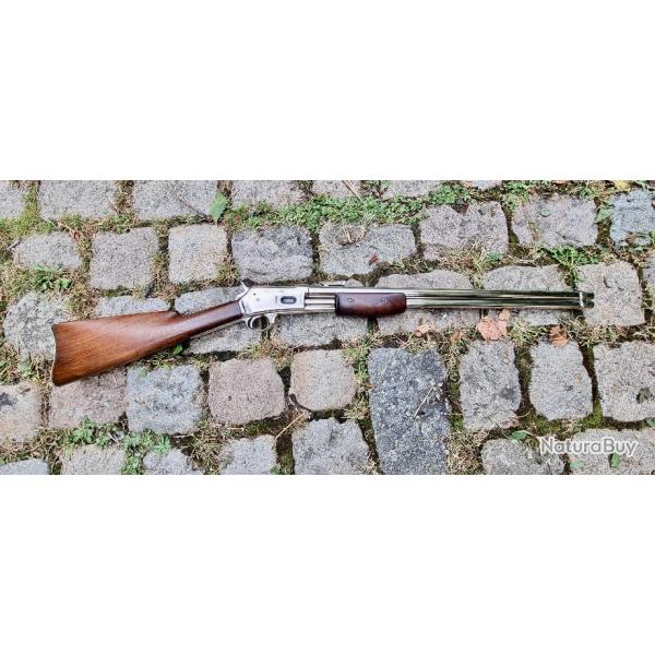 carabine de selle  pompe COLT LIGHTNING  MODELE 1883  CALIBRE 44 medium frame nickele