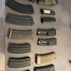 Lot de chargeur Airsoft (Ak / M4 /...)