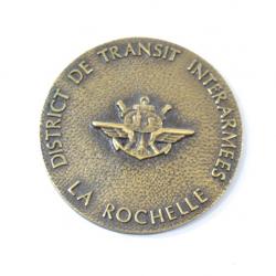 Médaille de table District de transit interarmées de La Rochelle DTIA