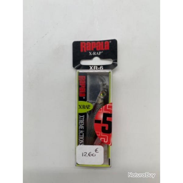 Leurre dur Rapala X-Rap live roach 6cm