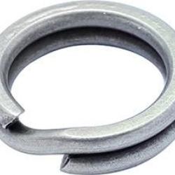 SPLIT RING SILVER LIGHT 2 30 lb (20/pck)