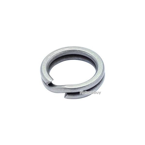 SPLIT RING SILVER LIGHT 3 40 lb (20/pck)