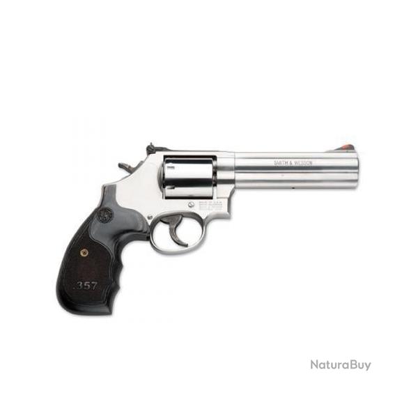 Revolver SMITH & WESSON 686 serie 3-5-7 Cal.357 magnum crosse bois