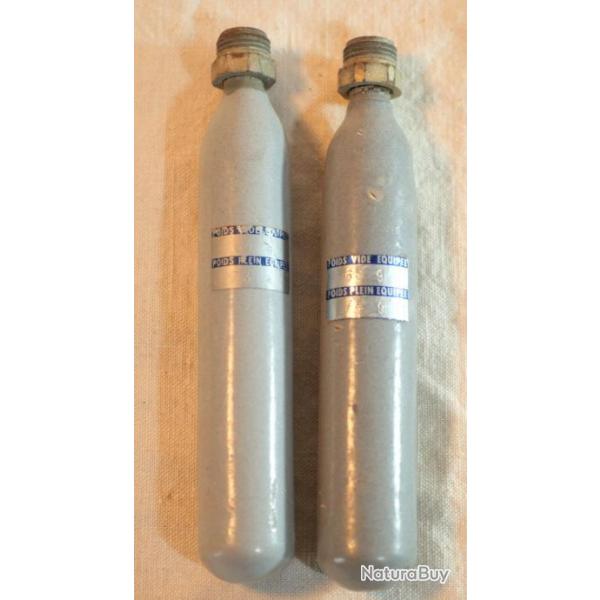 2 cartouches de gaz pour gilet de sauvetage de pilote arme air franaise AERAZUR type 17 AM24GIL002