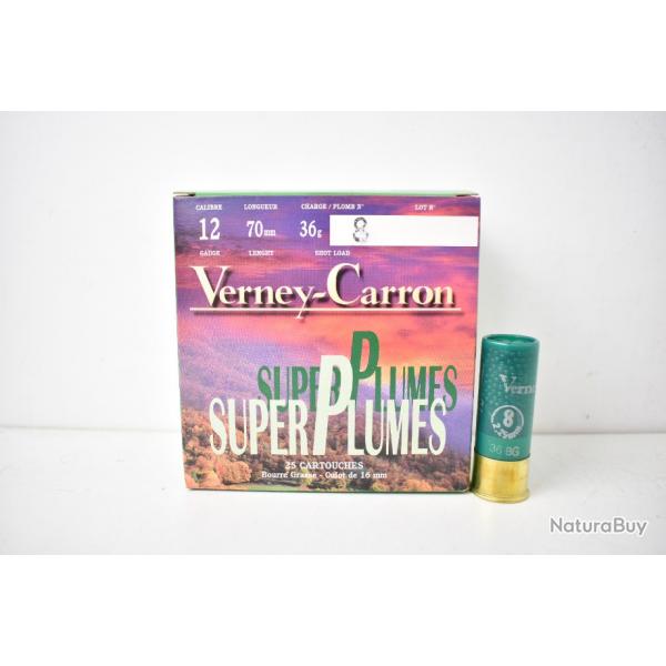 50 Cartouches Verney-Carron Super Plumes BG calibre 12