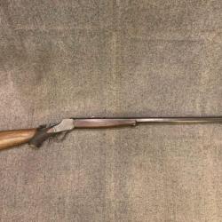 Winchester 1885 calibre 40-70 Sharps, canon lourd