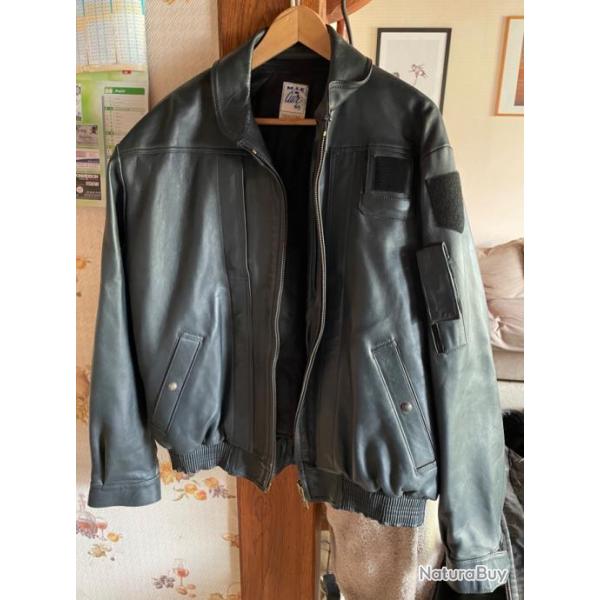 Blouson cuir Pilote