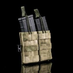 Poche chargeur double m4 5.56 action mag pouch Everglade