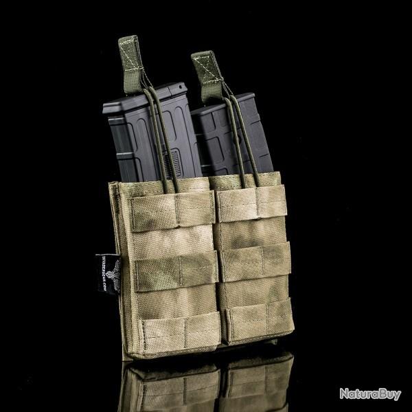 Poche chargeur double m4 5.56 action mag pouch Everglade