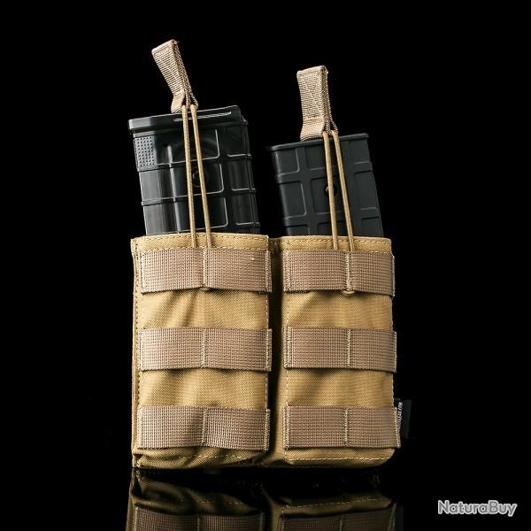 Poche chargeur double m4 5.56 action mag pouch Tan