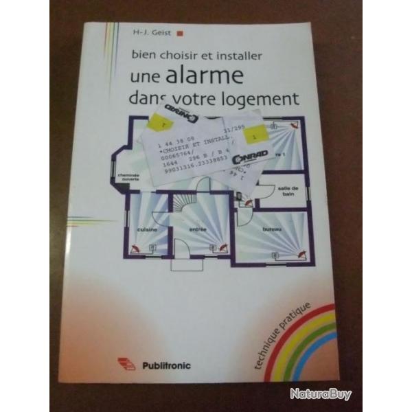 Livre technique pour bien choisir et installer une alarme dans votre logement