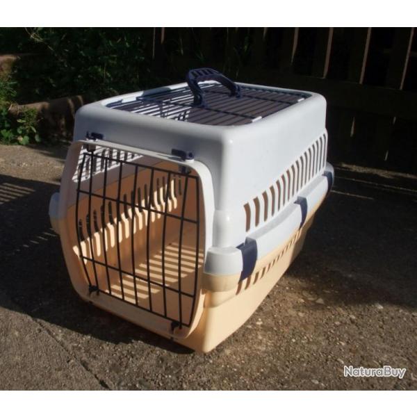 Cage de transport pour chat, lapin, petit chien