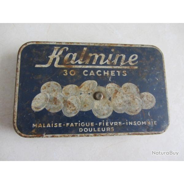 Boite publicitaire en tle Kalmine 1920/30