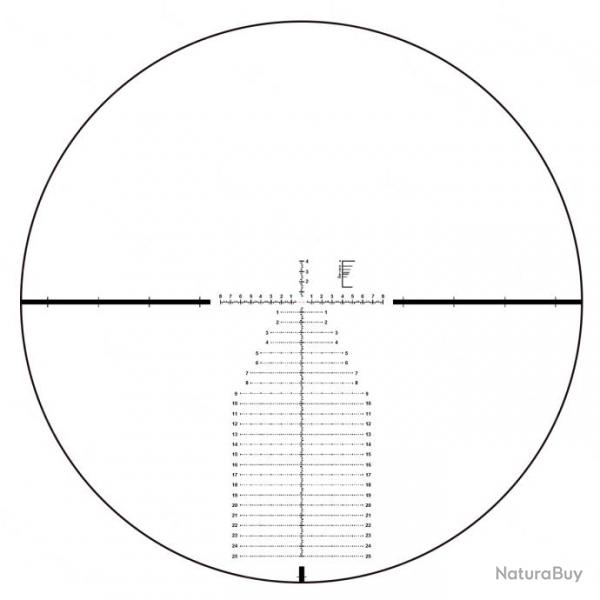 LUNETTE CONTINENTAL X6 4-24X56 FFP 34MM RET 34FFP