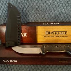 KA-BAR Becker BK72 Stonewashed CPM S35VN Knivesandtools