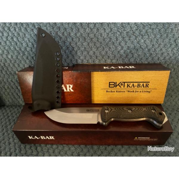 KA-BAR Becker BK72 Stonewashed CPM S35VN Knivesandtools