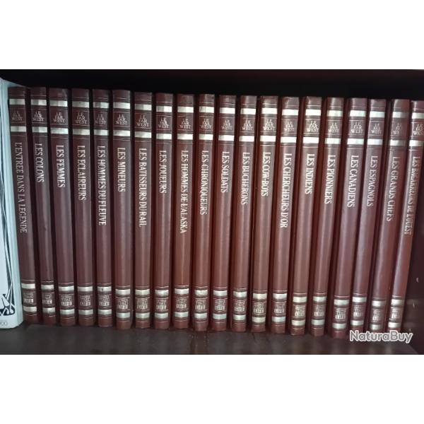 Collection complte 20 volumes - LE FAR WEST -Edition francaise - Time-Life - 1979