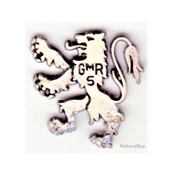 GMR 5. Groupement des Moyens Rgionaux N 5. Insigne de boutonnire pour tre clips. SM.