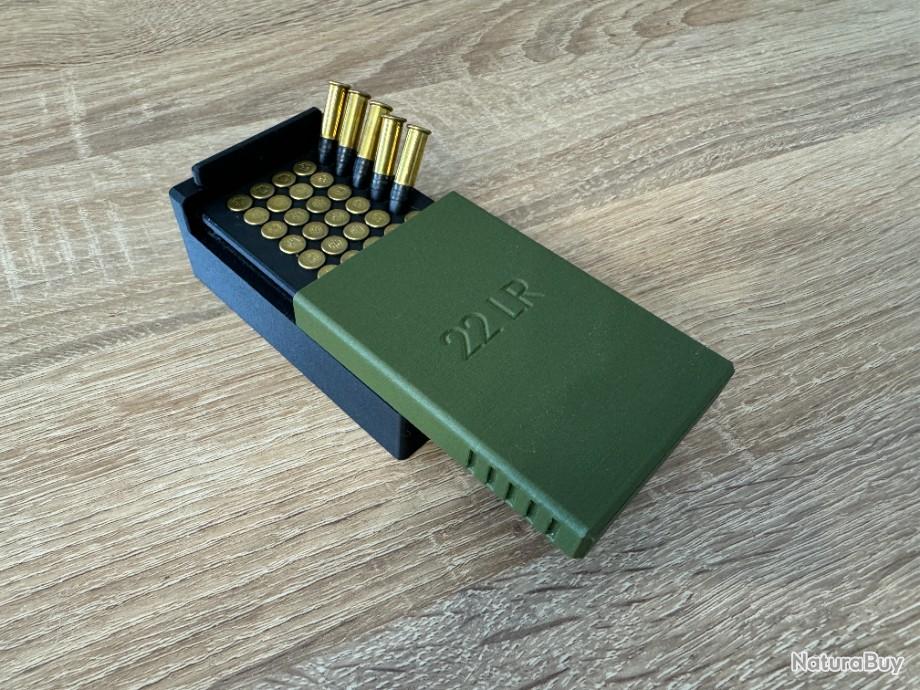 BOITE POUR MUNITIONS 22LR Logo Or