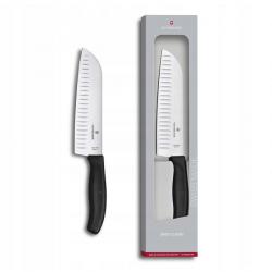 Victorinox 6.8523.17G Couteau Santoku Alvéole 17cm