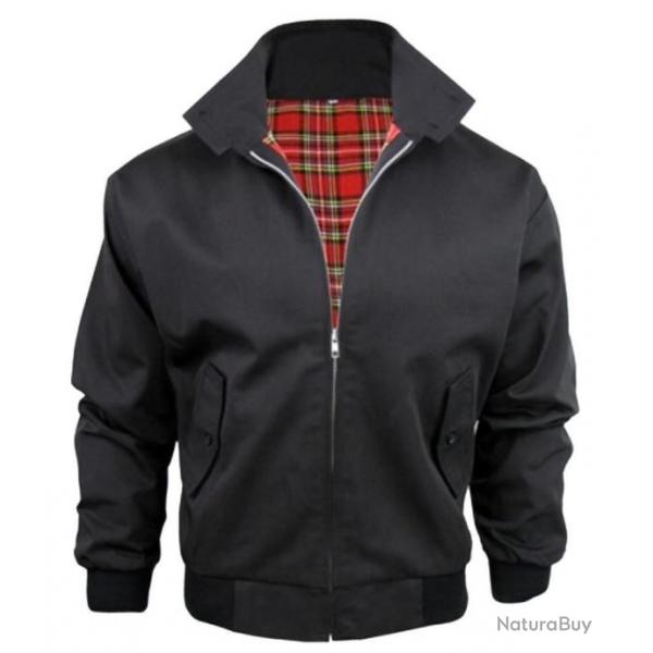 Vestes Harrington Noir enfant