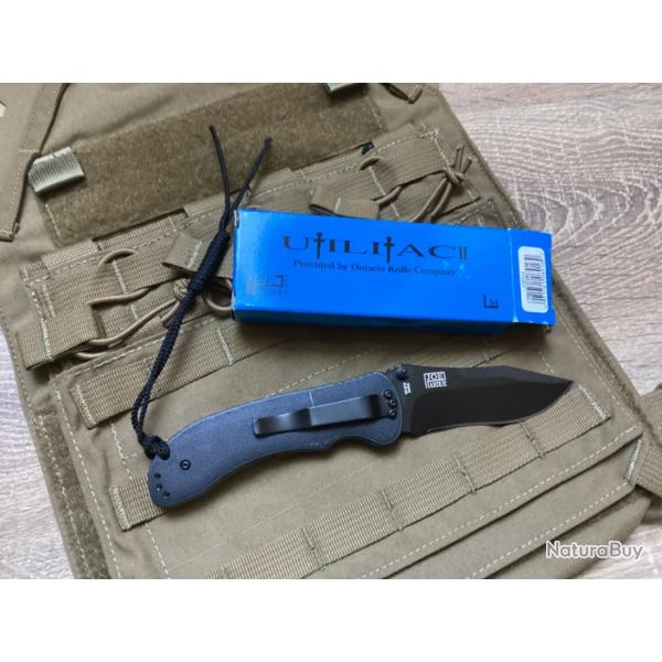Couteau Ontario OKC modele utilitac JOE PERDUE. Neuf