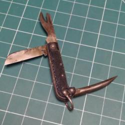 COUTEAU ANGLAIS WW2 1943,W&S B SHEFFIELD, GB MULTI LAMES JACK KNIFE