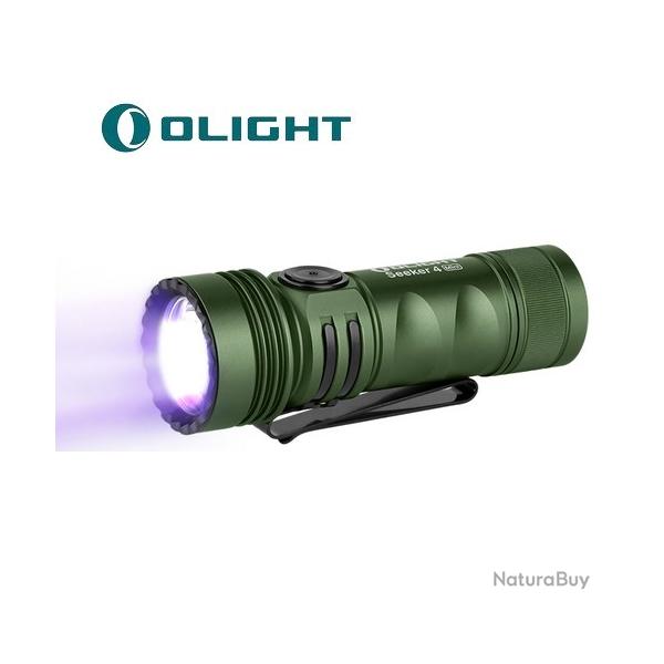 Vente Flash ! - Lampe Torche Olight SEEKER 4 Mini OD VERT (blanc froid) - 1200 Lumens