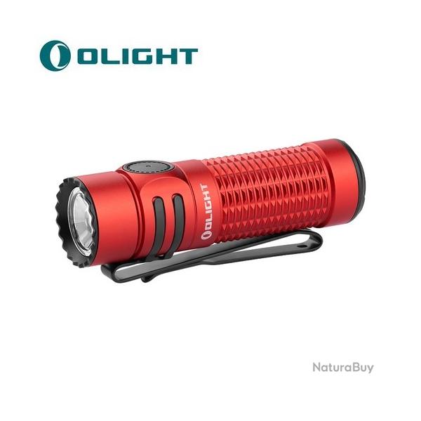 Vente Flash ! - Lampe Torche Olight WARRIOR Nano ROUGE - 1200 Lumens - EDC rechargeable