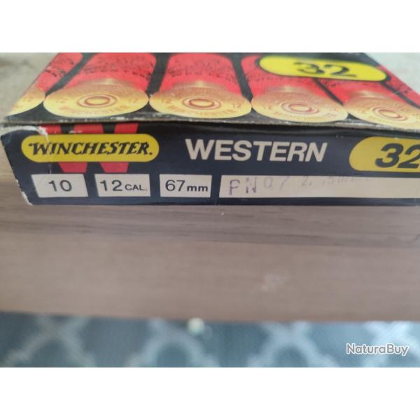 Cartouche winchester 12/67 numro 07