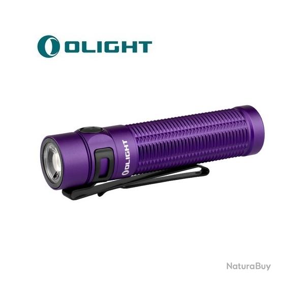 Vente Flash ! - Lampe Torche Olight Baton 3 Pro Max PURPLE- 2500 Lumens