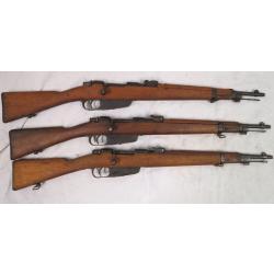 Carabines Carcano modèle 1891/24 TS troupes speciales calibre 6.5 x 52 carcano catégorie D