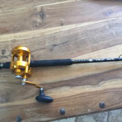 Moulinet MasterJig Fishing Ferrari +canne Penn TRQ Stand Up