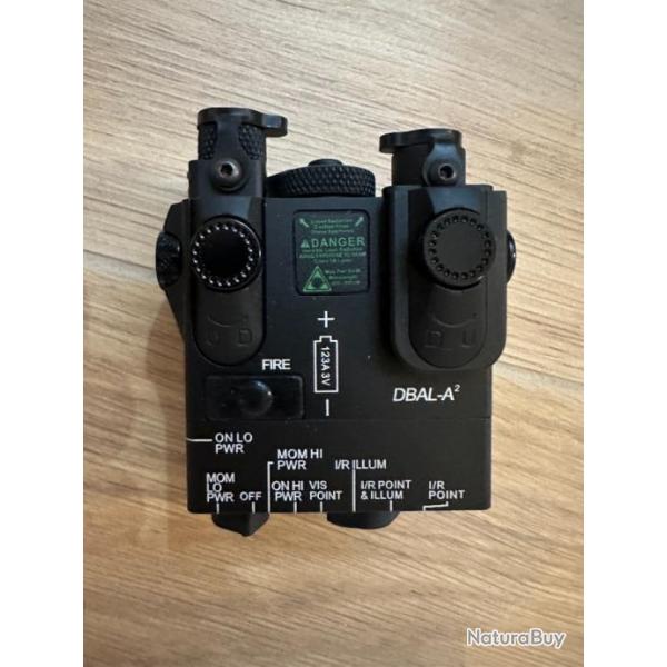 DBAL A2 Laser Designator and Illuminator Black - G&P