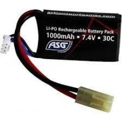 Batterie, 7,4V 1000 mAh, LI-PO