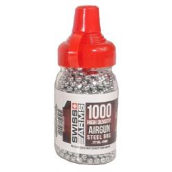 Billes acier 4,5 mm biberon de 1000 billes