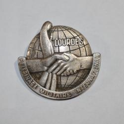 Insigne Pèlerinage Militaire  International  Lourdes (17)