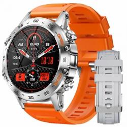 -Montre Intelligente de Sport de Plein Air pour Homme  Appel Bluetooth Fitness Fréquence Cardiaque..