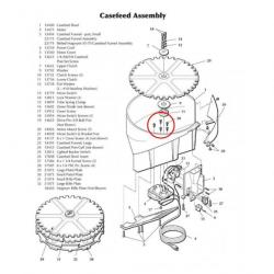 Dillon 14026 Motor Mount Screw for Dillon XL750