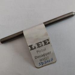 Tige de désamorçage LEE 090027 pour outils rechargement armes de poing