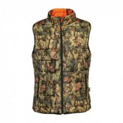 Gilet de chasse Percussion Warm Reversible - Ghost Camo / XL