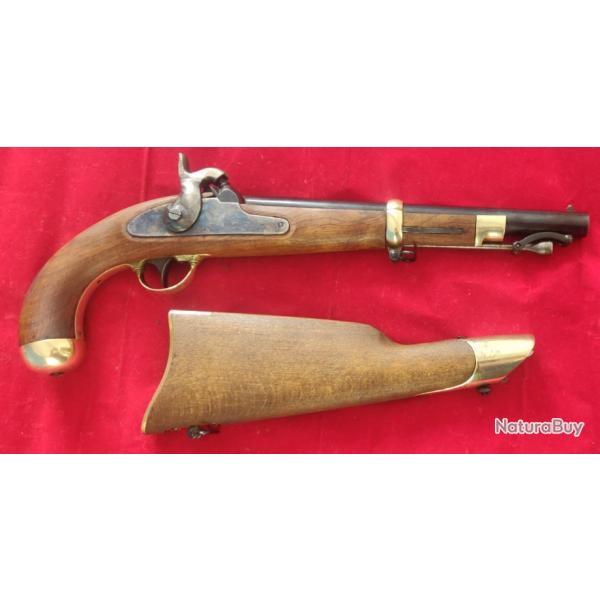 Mousqueton Springfield 1855 avec Crosse amovible cal 58 Antonio Zoli